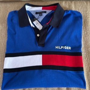 Tommy Hilfiger polo.  Red white and blue men's size 3xl